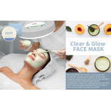 Відновлююча маска-антистрес для обличчя MODAY Clear & Glow FACE MASK  на основі цинку та азелаїнової кислоти 50 мл