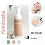 Очищаючий мус для обличчя  MODAY Kombucha Cleansing Mousse з екстрактом комбучі, альпійської верби та вітаміном С 150 мл