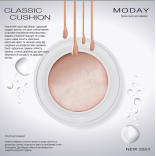 Крем-кушон для макіяжу класичний MODAY COVER CLASSIC  з матовим фінішем 15 грам