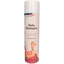 Універсальний дитячий шампунь-гель для купання MODAY Strawberry Baby Shampoo з екстрактом полуниці, ромашки та ехінацеї 250 мл