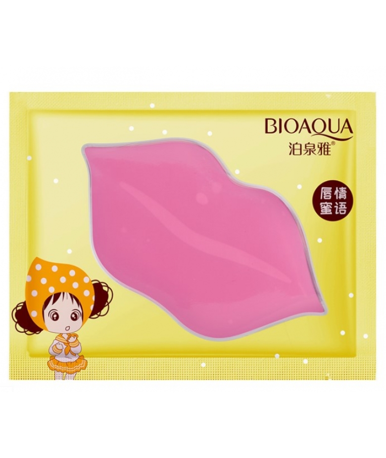 Маска для губ Bioaqua Collagen Soft Lip Membrane Стік апельсин  8 г 