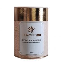 Акваліфтингова маска, що підтягує, для обличчя SeaweedPro Aqua lifting Refill mask Shine Pearl Powder на основі водоростей Мозуку та перлів, для будь-якого типу шкіри 300 грам 